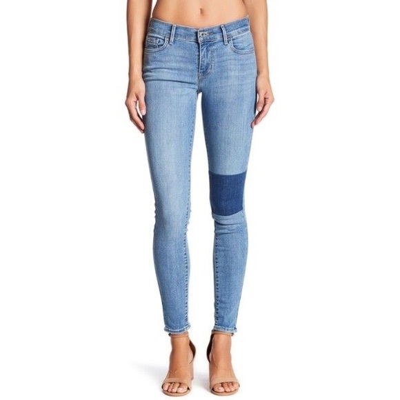 Levi's Denim - Levi’s super skinny 710 jeans with knee pa…